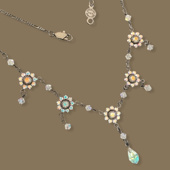 π Gorgeous Austrian Crystal USA Choker Necklace π - Picture 5 of 5